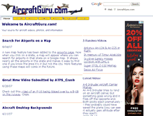 Tablet Screenshot of aircraftguru.com